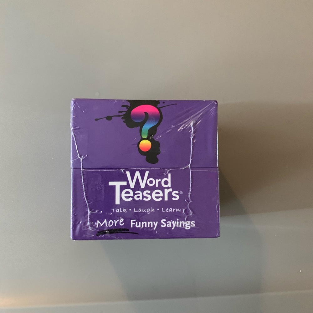 Word Teasers, board game